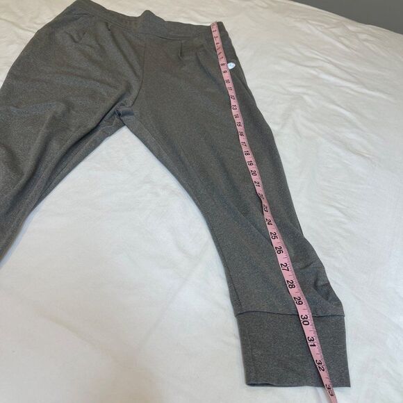Threads 4 Thought Recycled Polyester Ankle Jogger Pant Gray Small - Picture 8 of 10